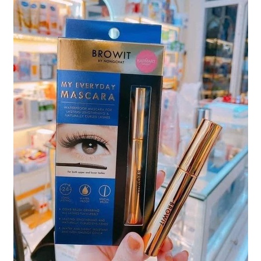 Mascara Browit Nongchat My Everyday Thái Lan Dày Dài Mi