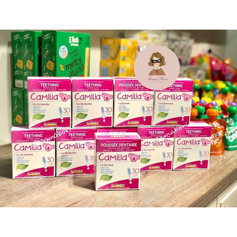Tinh chất giảm đau mọc răng Camilia Boiron Canada hộp 30 ống