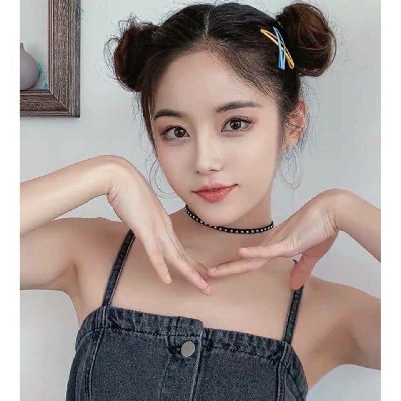 BÚI TÓC CỦ TỎI GIẢ TÓC GIẢ 😍BÚI DẠNG KẸP 🥰 KẸP TO TÓC XOĂN XÙ NHẸ VÔ CÙNG TỰ NHIÊN