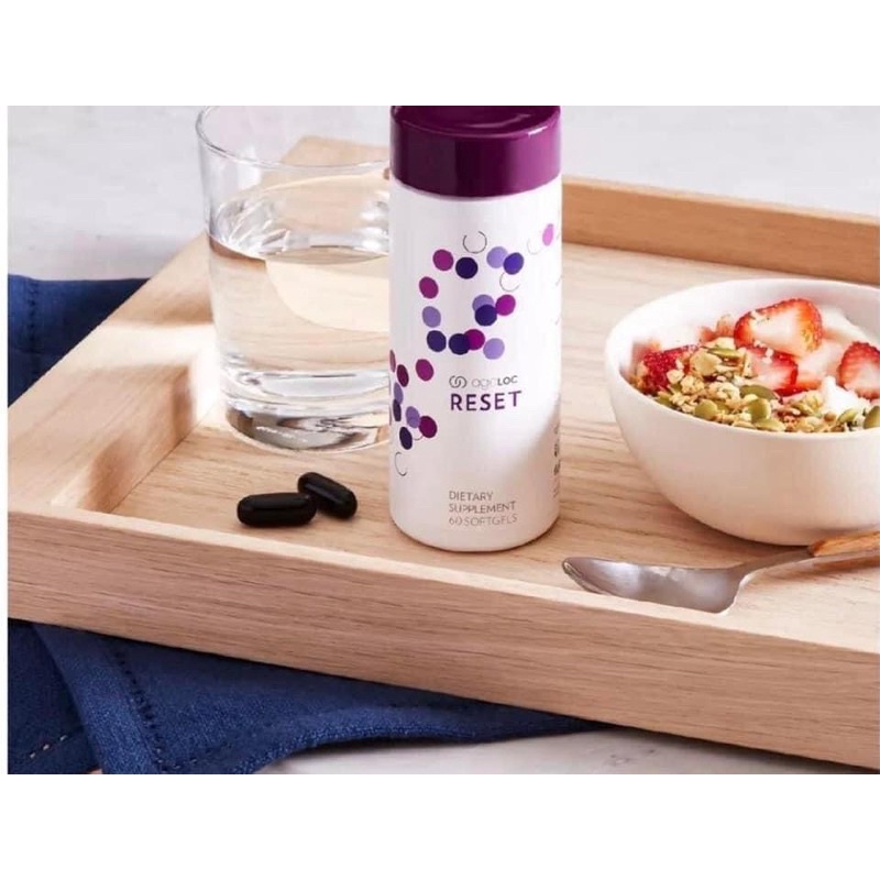Viên trẻ hoá ageLoc Reset Nuskin - lọ 60 viên - date công ty