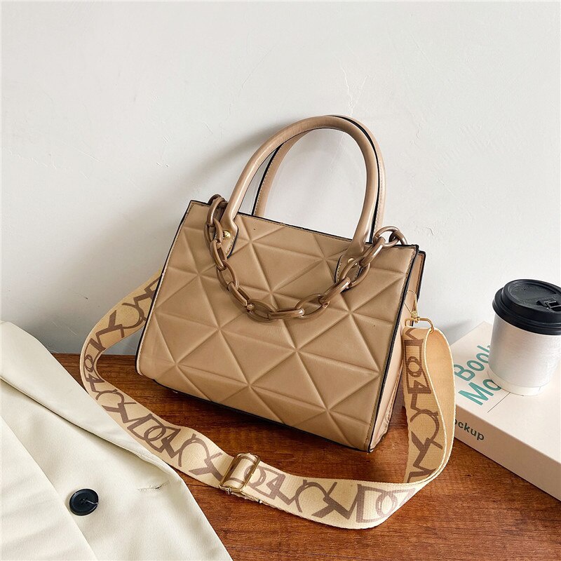 Túi Xách JASMIN NOIR Bằng Da Pu Dáng Vuông Nhỏ Phong Cách Retro Đơn Giản Cho Nữ