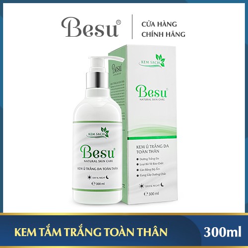 [MUA 1 TẶNG 1] Combo 2 Chai Kem Ủ Trắng Da Toàn Thân Body Besu | BigBuy360 - bigbuy360.vn