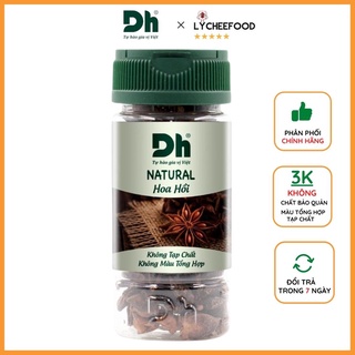Hoa hồi nguyên chất Natural DH Foods chế biến thực phẩm 15gr - Chính Hãng