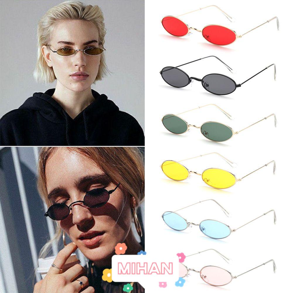 Kính Mát Oval MIHAN1 Phong Cách Retro Cho Nam Và Nữ