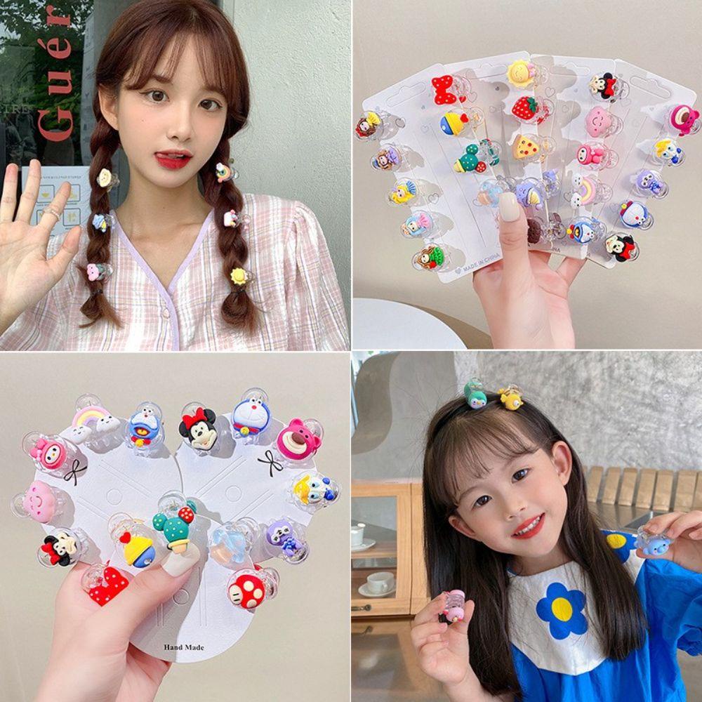 Kẹp Tóc Hình Trái Cây Hoạt Hình Dễ Thương Cho Bé Gái