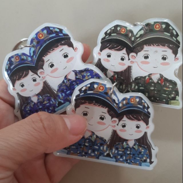 Móc khóa bộ đội