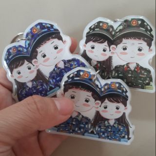 Móc khóa bộ đội
