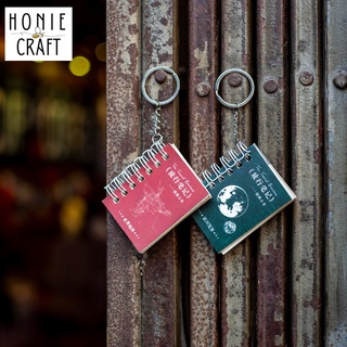Móc khóa sổ mini Have a good day Sổ tay mini vintage