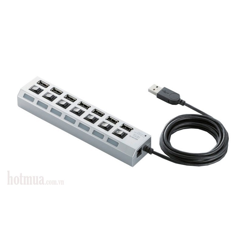 Hub cổng Usb 7 cổng có công tắc