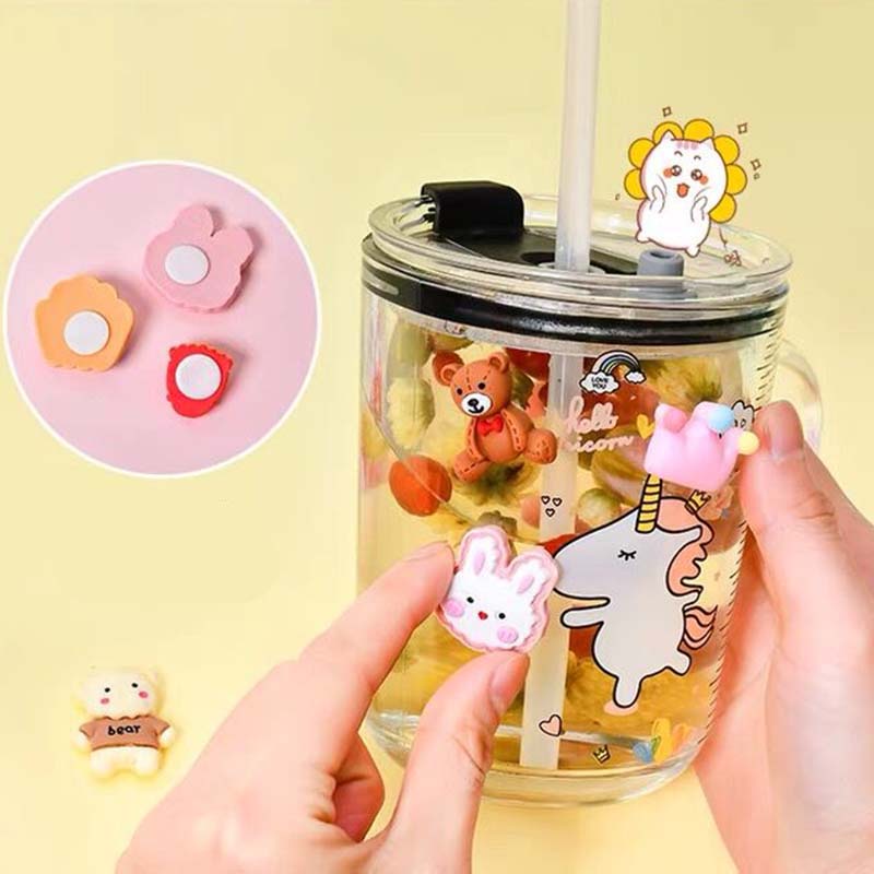 Sticker nổi 3D trang trí - Bộ 4 miếng dán trang trí ốp điện thoại 3D bắt mắt (tuyển sỉ).