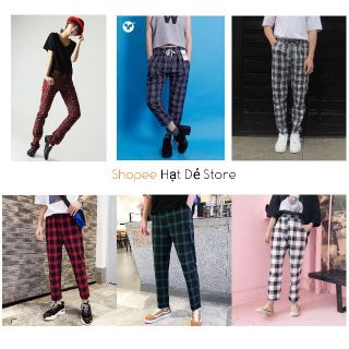 Quần Baggy Caro Unisex Cá Tính