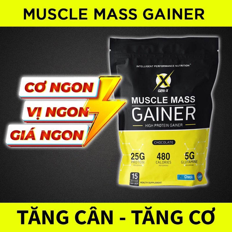 Combo 2 Túi Sữa Tăng Cân Muscle Mass Gainer