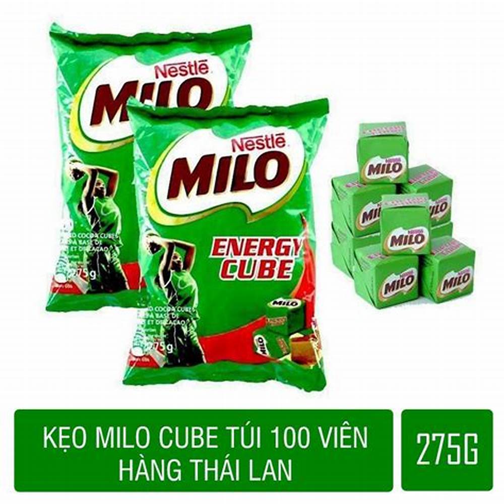 100 viên kẹo Milo Cube loại 1 NHII FOOD thực phẩm sạch nhà làm