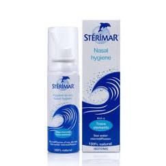 CHÍNH HÃNG DUNG DỊCH NƯỚC MUỐI XỊT MŨI CHO NGƯỜI LỚN STERIMAR (50ML)