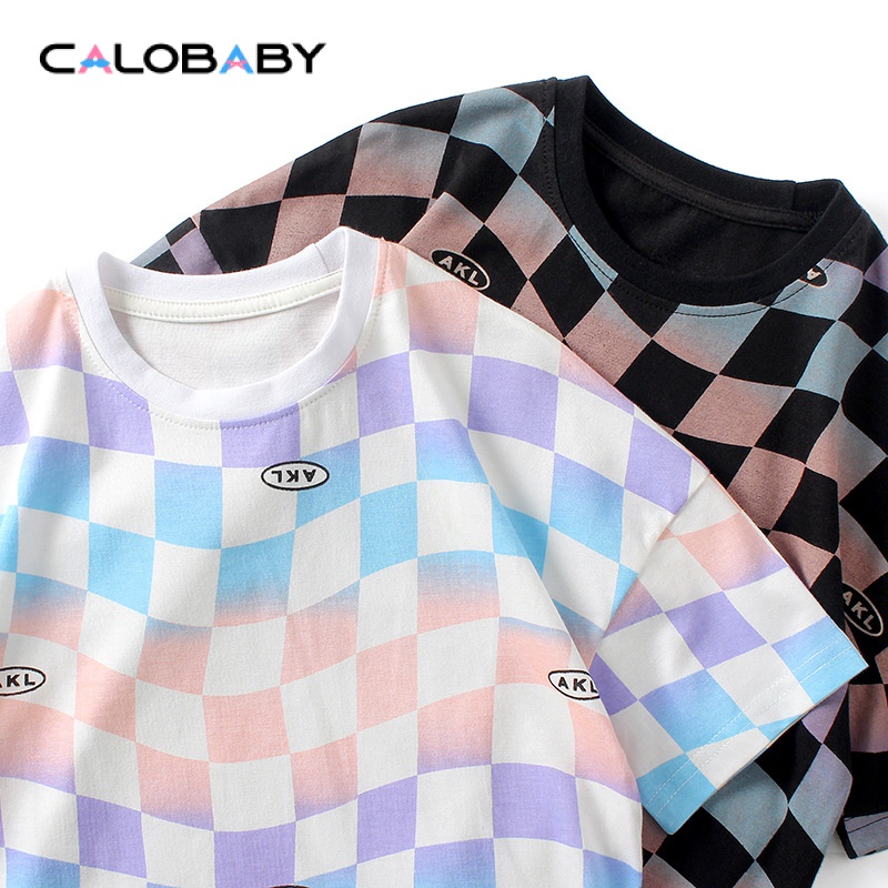 Áo Thun Cotton Tay Ngắn Phong Cách Hàn Quốc Thời Trang Mùa Hè Hàng Mới Dành Cho Bé Trai