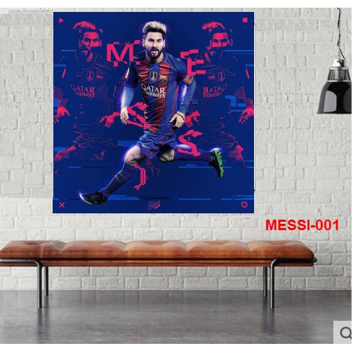 Poster decal dán tường cầu thủ Messi