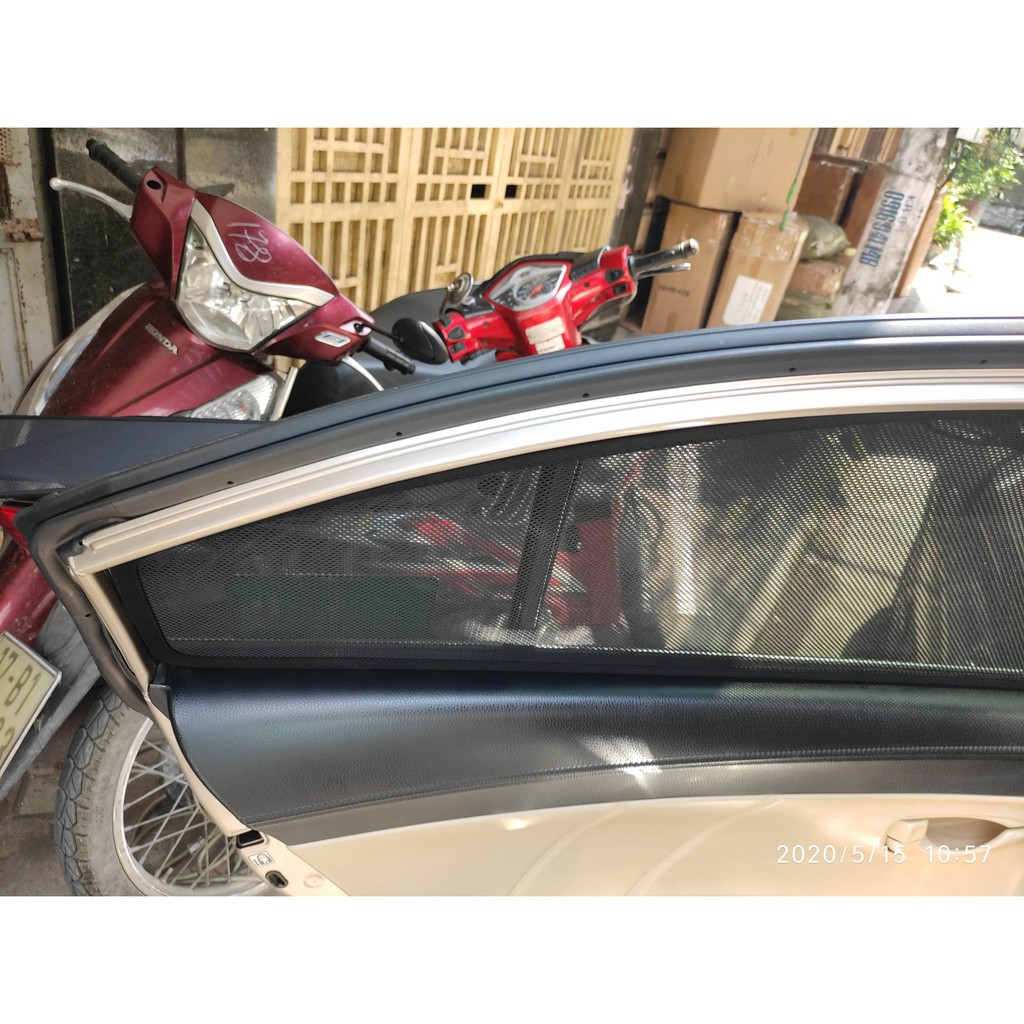 [Civic 2009] Rèm che nắng nam châm dành cho xe Honda Civic đời 2008 2009 2010 2011 2012