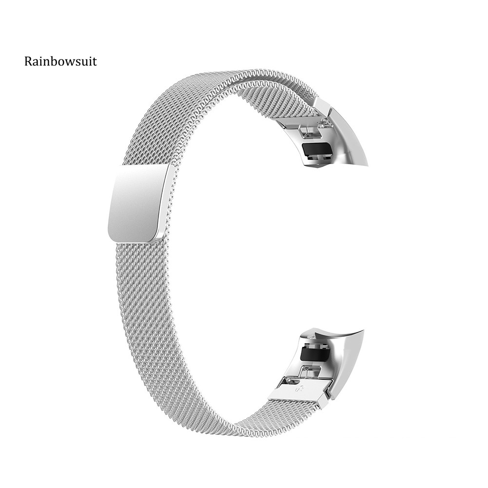 Dây đeo đồng hồ bằng kim loại thay thế cho Huawei Honor Band 4/5