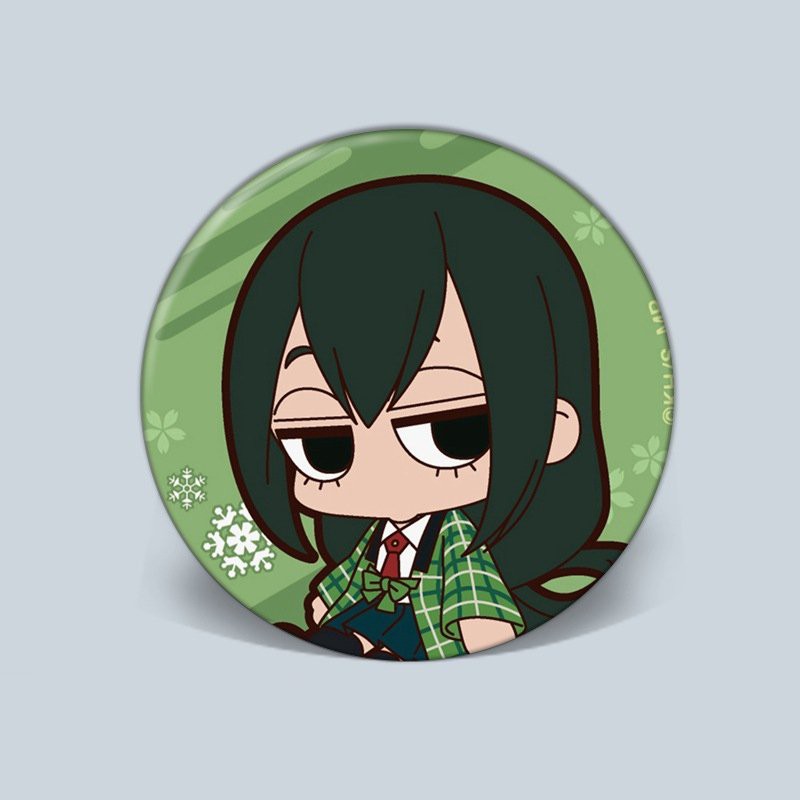 Huy hiệu cài áo in hình HỌC VIỆN ANH HÙNG phụ kiện anime chibi xinh xắn m01