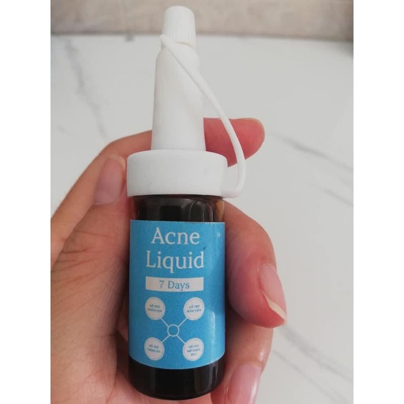 Mụn 7Day Drlacir- Acne Liquid Natural Safe,Chai 10ml,Hỗ trợ ngừa mụn,viêm,mờ thâm