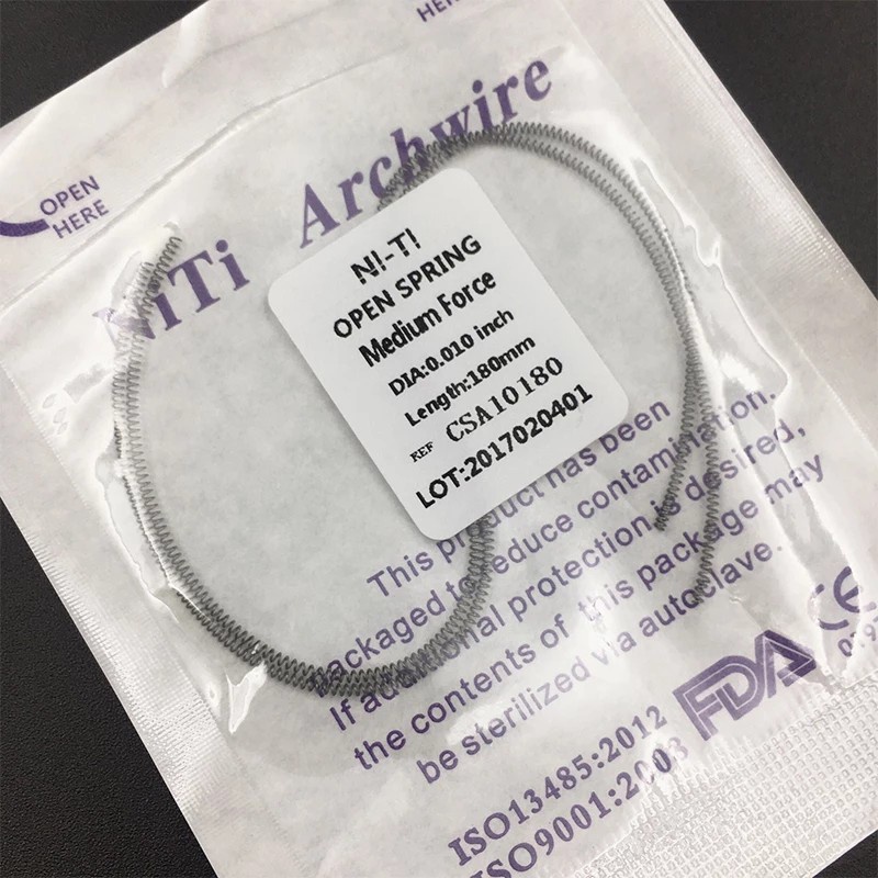 Set 2 lò xo Niti mở chuyên dùng trong nha khoa