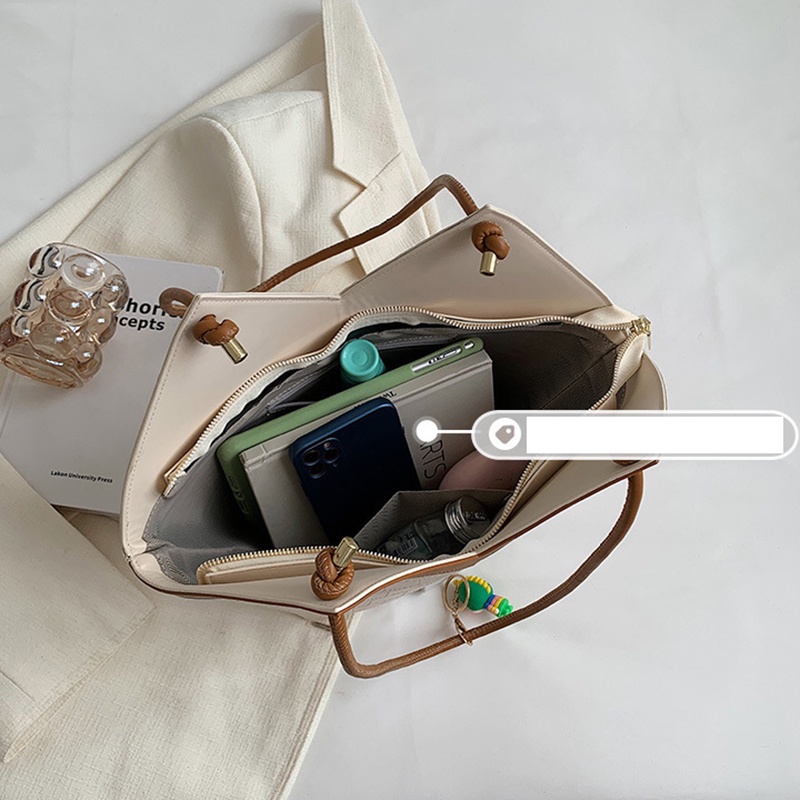 Ielgy Túi Đeo Vai Sức Chứa Lớn Họa Tiết Vân Đá Chất Lượng Cao Cho Nữ