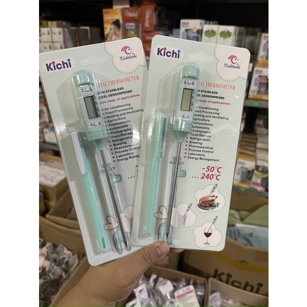 Nhiệt kế đo nước pha sữa Kichilachi, đo nhiệt độ nước, đo thức ăn
