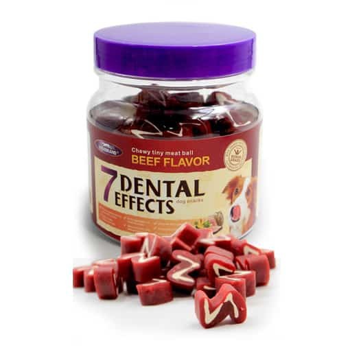 Thức ăn đóng hộp bánh thưởng thanh Bites- 7 dental effects 250gr