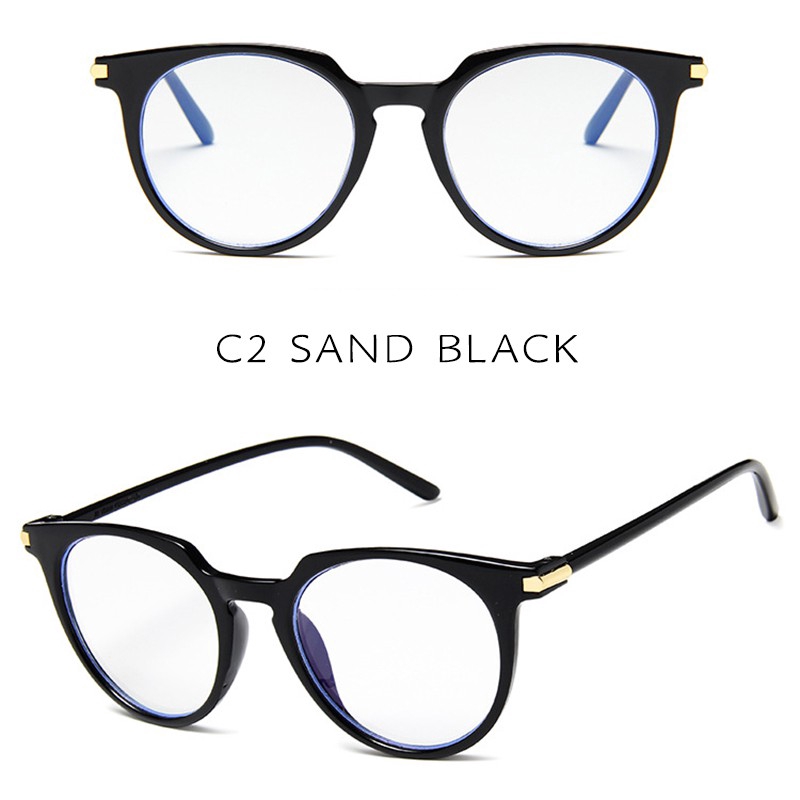 Kính mát gọng kim loại phong cách retro Hàn Quốc