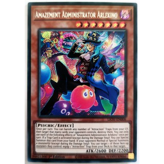 [Thẻ Yugioh] Amazement Administrator Arlekino |EN| Secret Rare