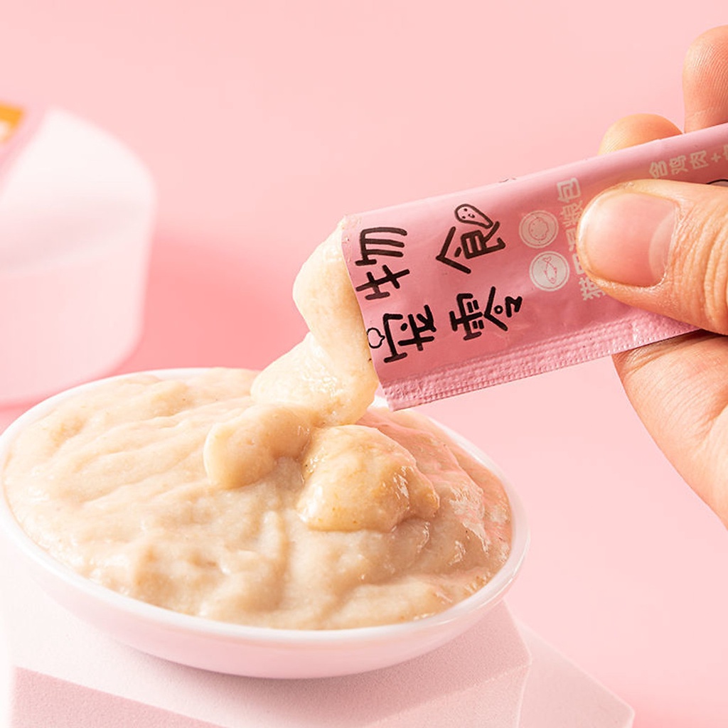 Súp thưởng cho mèo SHIZUKA - Đồ ăn vặt cho mèo nhiều vị - Thanh 15gr