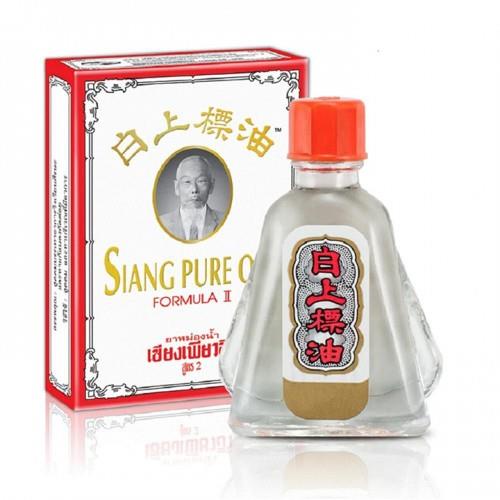 Dầu gió ông già Trắng , Đỏ Siang Pure Formula 2 II Thái Lan Đủ Size