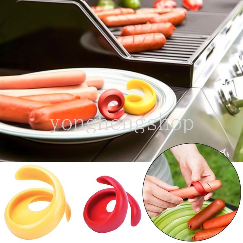 Set 2 Dụng Cụ Cắt Xúc Xích Xoắn Ốc Tiện Lợi