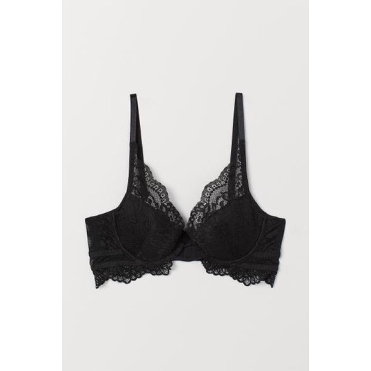 Áo ngực H.m ~NEW~bra ren đen sexy chính hãng