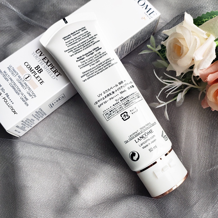 Kem Chống Nắng Che Khuyết Điểm BB Cream Trong Suốt Dưỡng Ẩm Da 50ml SPF50 / PA + + + Lancome