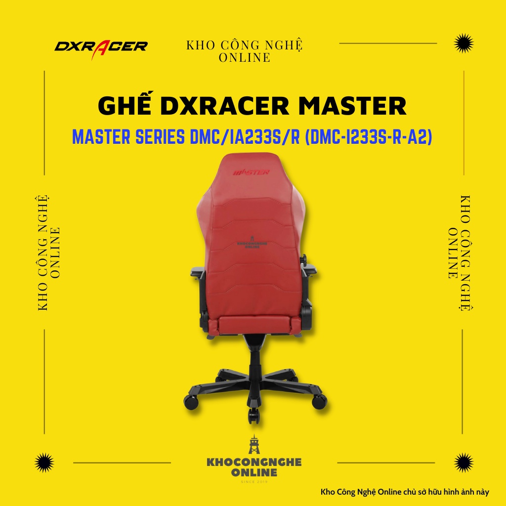 Ghế DXRACER Master series DMC/IA233S/R (DMC-I233S-R-A2)