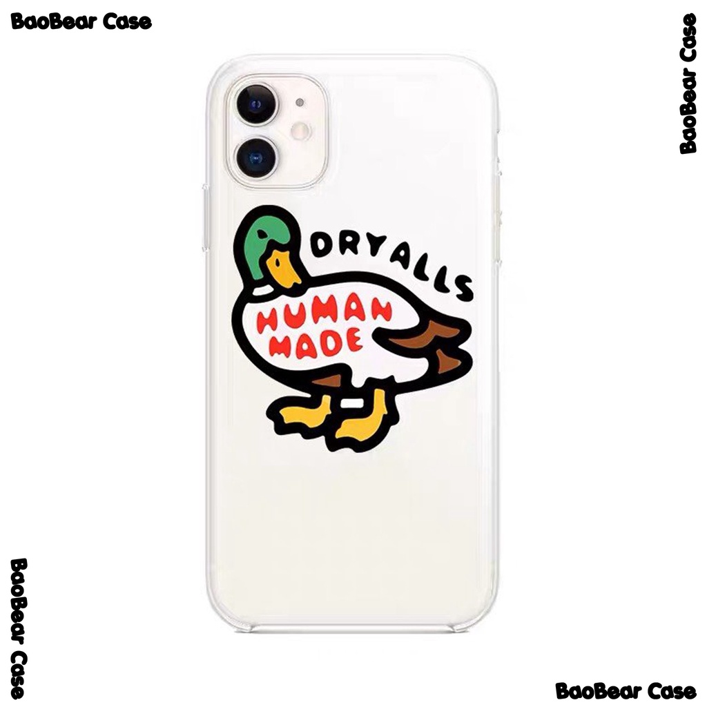 Ốp lưng HUMAN MADE iphone 15prm,15pro,15plus,15, 14 promax , 13pro , 13, 12promax, 12pro, 12, 11promax, 11pro, 11, Xr, X