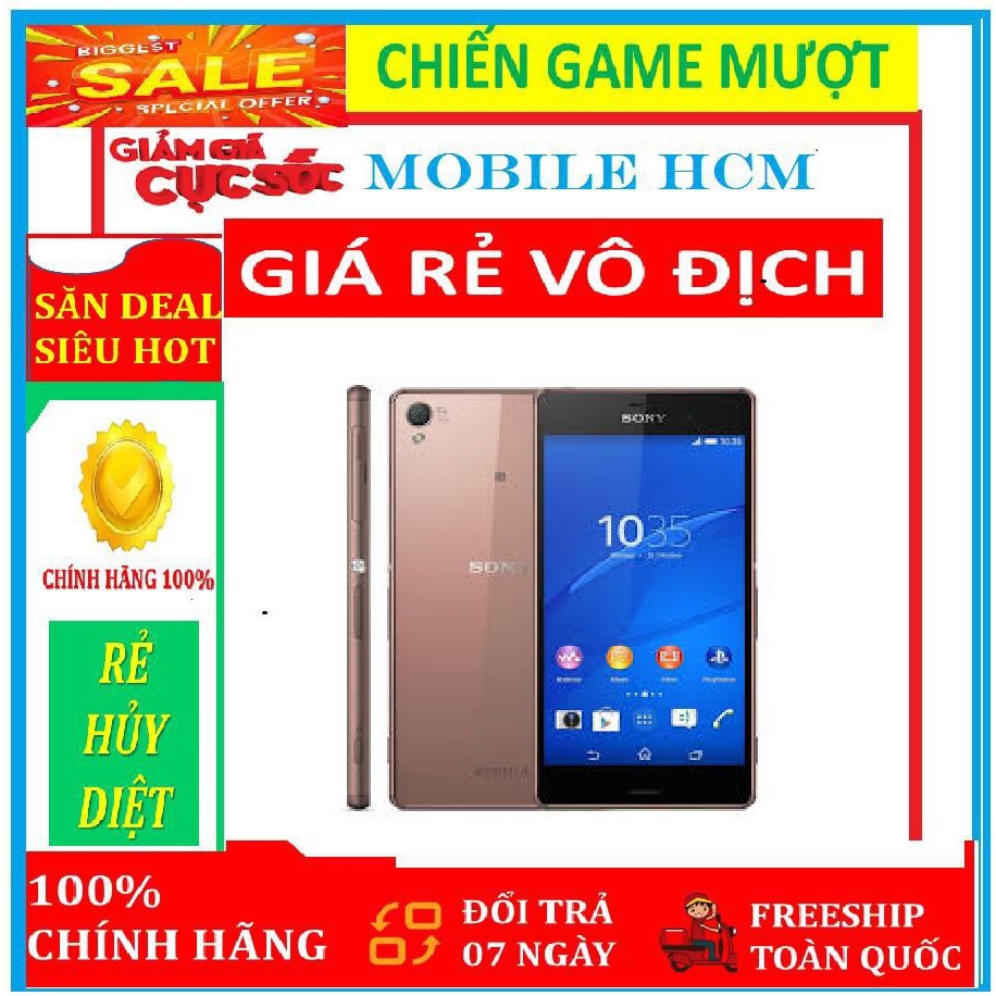 Điện thoại Sony Xperia Z3 2sim Rom 32G Fullbox - Full chức năng