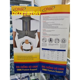 Đai chống gù lưng trẻ em và người lớn ORBE cao cấp