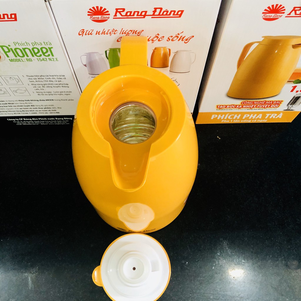 Phích pha trà giữ nhiệt Rạng Đông RD-1542 N2.E (1.5 lít)