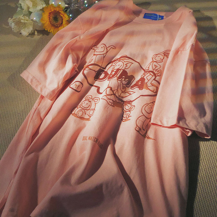 Áo Thun Ngắn Tay Họa Tiết Hoạt Hình Thời Trang Cho Nữ | BigBuy360 - bigbuy360.vn