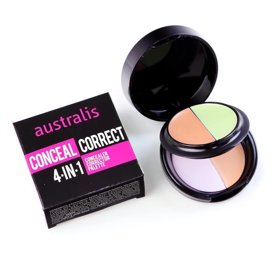 CHE KHUYẾT ĐIỂM DẠNG KEM AUSTRALIS CONCEALER &amp; CORECTOR 4IN1 CHÍNH HÃNG - 9266