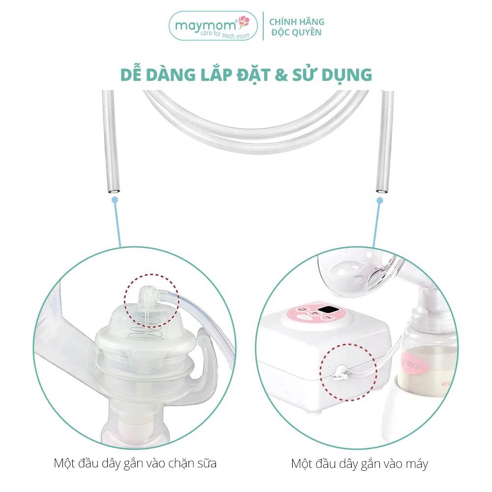 Dây Hút Sữa Unimom Thương Hiệu Maymom, Không Chứa BPA, An Toàn 100%, Vệ Sinh Dễ Dàng