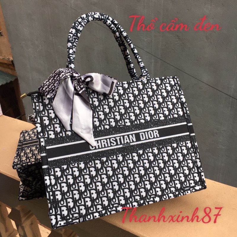 Túi Dior bản to, TÚI DU LỊCH DR TOTE SIÊU HOT siêu xinh size 36cm