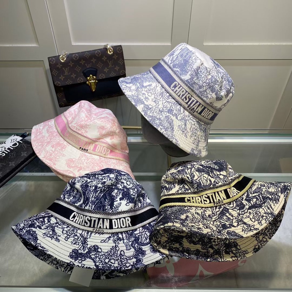 Nón Tai Bèo Dior In Chữ D Chống Nắng Thời Trang Xuân Thu Cho Nam Và Nữ