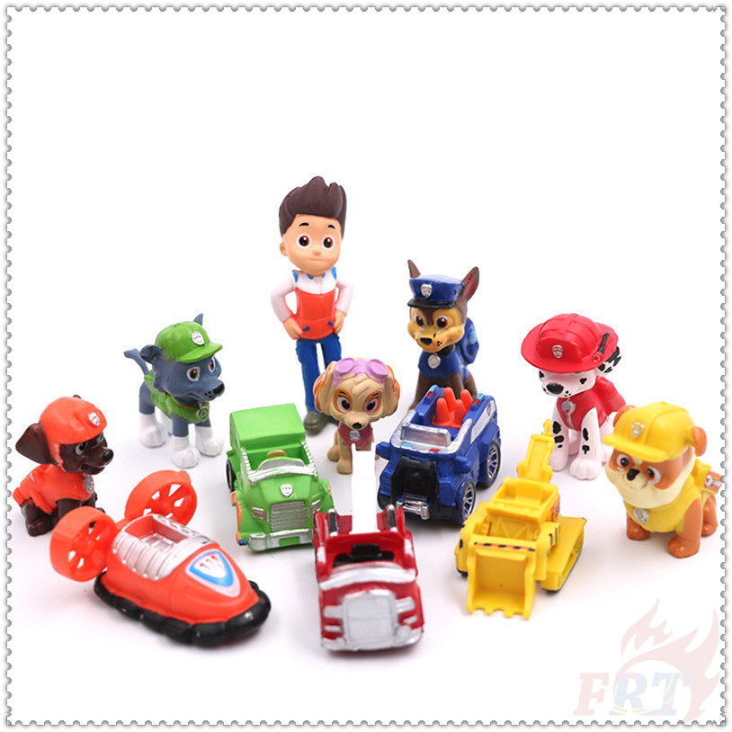 Bộ 12 mô hình đồ chơi nhân vật hoạt hình Paw Patrol xinh xắn