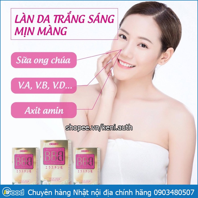 Viên uống nở ngực BBB Orihiro Nhật Bản 300 viên | Thế Giới Skin Care