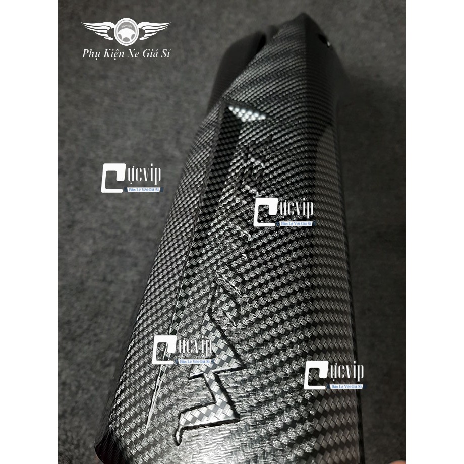 (3042) Dùng Cho Xe Winner 150 + Che Pô Carbon Cao Cấp