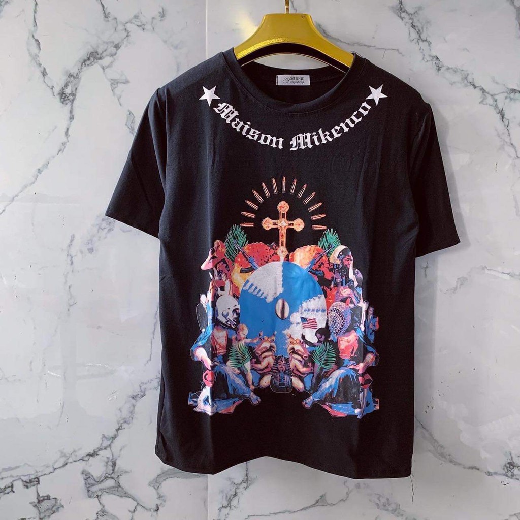 Áo phông Mikenco, Áo Dsq thun cổ tròn mix nam nữ | BigBuy360 - bigbuy360.vn