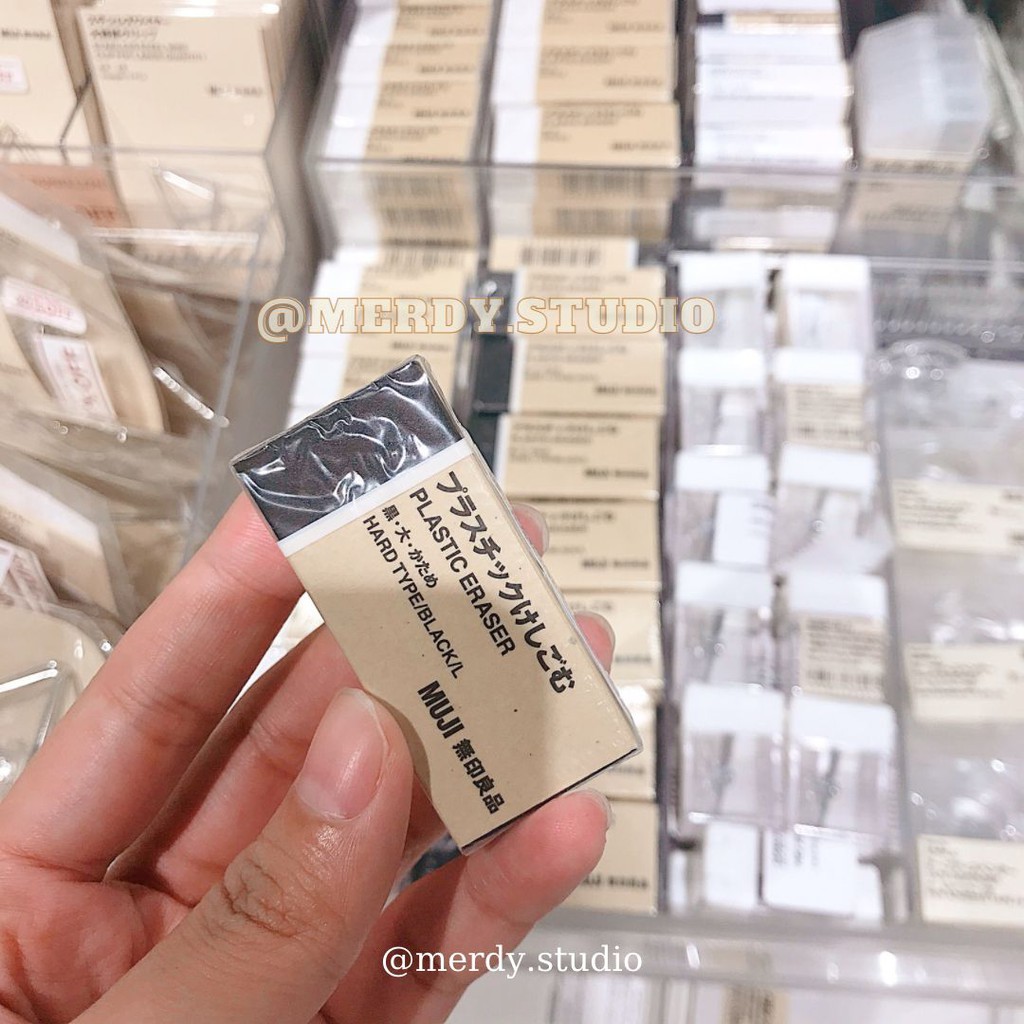 Gôm tẩy Muji chính hãng - ảnh thật, có bill